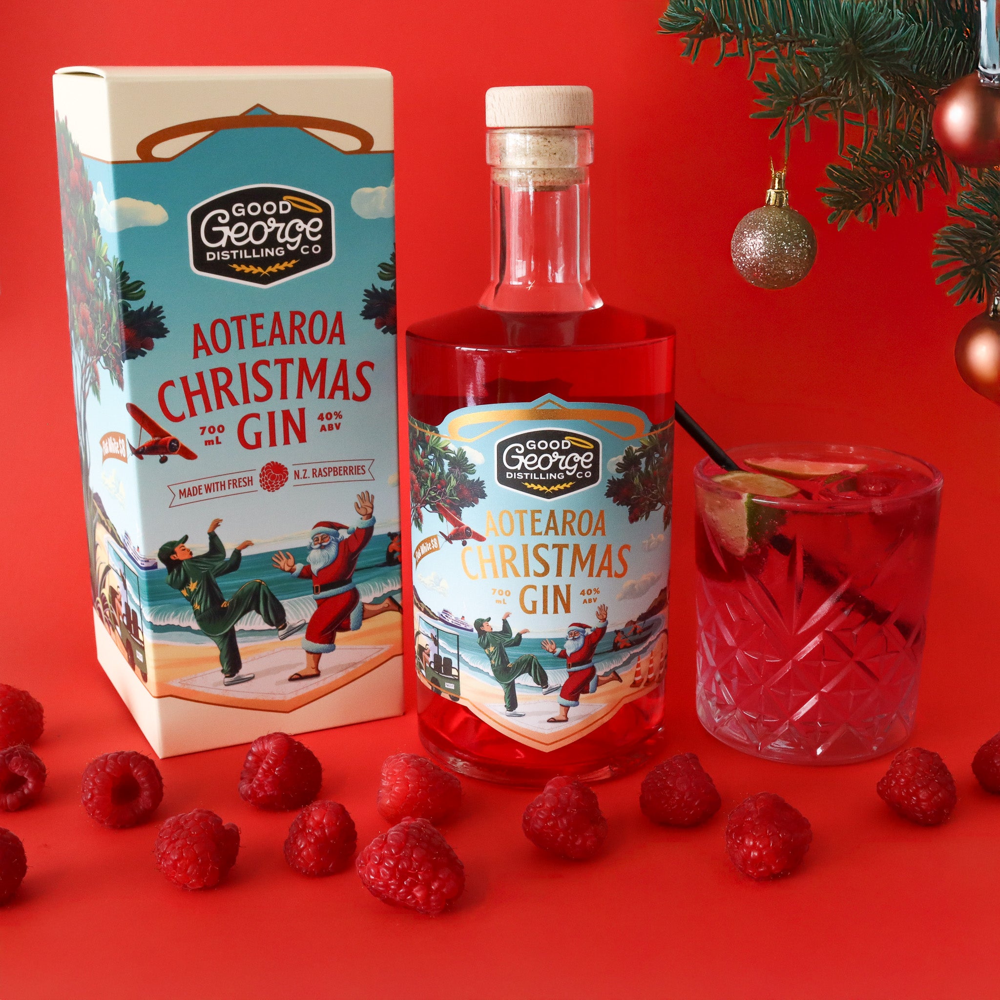 Aotearoa Christmas Gin + Gift Box